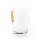 おとぼけ姉さんSHOPの秋ジャンプ乙女 Water Glass :right