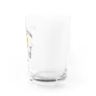 Kickn_lucky_personのKIN-KUMA-SAN Water Glass :right