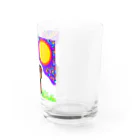 どりほぷのいぬのお月見 Water Glass :right