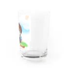 小さ目ちゃんの大き目ちゃん屋さんの大き目ちゃんの日向ぼっこ Water Glass :right