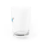 2514家のホッパーのボーダーコリー 僕はホッパー 〜てくてくボディスーツver.〜 Water Glass :right