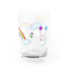 カワラリマーの風船ふわふわ Water Glass :right