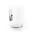 おひまみさたっくのふっくら猫（通常運転） Water Glass :right