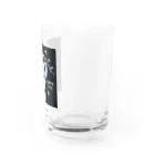 ぱすてるPOPの黒板わんにゃんのヨークシャテリア Water Glass :right