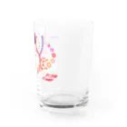 木葉わーるどの月と龍 Water Glass :right