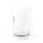 ロサンゼルス美術館のショベルカーさん Water Glass :right