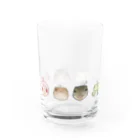 あやすンちグッズ販売所のペット大集合！(横並び) Water Glass :right