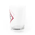 なにかしら並んでますのひところり グラス Water Glass :right