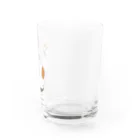 やまねくんの三毛猫　ねこ Water Glass :right