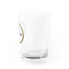 魔球の消し食べラウンドロゴ Water Glass :right