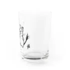 ぼたもちFactoryのI LOVE DEGU Water Glass :right