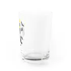 Siderunの館 B2のゆるスカジャン柄（からすとからすてんぐ） Water Glass :right