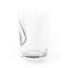 Coshi-Mild-Wildの猫_ロシアンブルー Water Glass :right