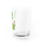 インターネット露店のグリーンキャット Water Glass :right