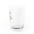 akane_art（茜音工房）の踊るスナネコ Water Glass :right