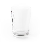 EASEの文鳥&部長 Water Glass :right