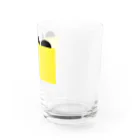 inko andの黄上の黒 Water Glass :right