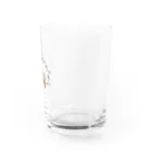 ❣️コールダックのKちゃん❣️のヒップ　ポップ　Kちゃん Water Glass :right