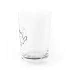 猫のしっぽのNEKO？グラス Water Glass :right