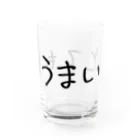 まくらのとてもうまい Water Glass :right