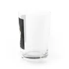 miyu_the_catの見据えるキャット Water Glass :right