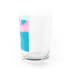 すいすいおよぐのポップなさくらんぼ Water Glass :right