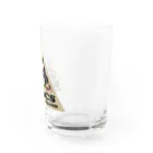 BEACSのピラミッドパグ Water Glass :right