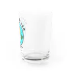 Diggin' the Donuts'のMENDOKUSA girl Water Glass :right