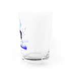 CW豊平_制作部のウシ（BLUE） Water Glass :right