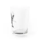 ワンモナイトの躍動感のあるつぶつぶ Water Glass :right