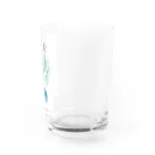 猫　ネコ　ねこの悟り猫　 Water Glass :right