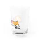 DSRN shopの仲良しの三匹犬 Water Glass :right