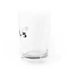 the KINKY Designのにほんのねこもよう「きじしろ」 Water Glass :right