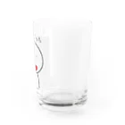 酒井直斗の手書きグッズたちのひとりぽっち Water Glass :right