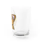 思う屋の価値の分かる猫 Water Glass :right