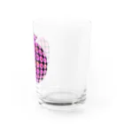 LalaHangeulのはんぐるde林檎　~チェリーピンク~ Water Glass :right