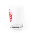 LalaHangeulのはんぐるde林檎　~キュートバージョン~ Water Glass :right