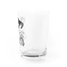nidan-illustrationの"DUAL PERSONALITY"(B&W) #1 Water Glass :right
