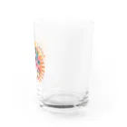 大河山 麻々夜@人妻子持ちvtuberの人生妨害電波除去・橙 Water Glass :right