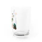 tomidoronの生花を見守る石 Water Glass :right