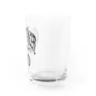 nidan-illustrationの"CAFE RACER" Water Glass :right