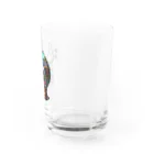 papico001のオシャレなミジンコ　おしゃみじ君 Water Glass :right