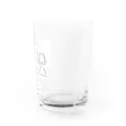 わがやの日常のさんかくまるしかくちゃん/しろくろ Water Glass :right