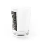 CROWのレースとパール Water Glass :right