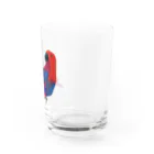 髙野ぺんのオオハナインコ Water Glass :right