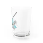 yamayamahanabanaのkingyo_bunno_ Water Glass :right