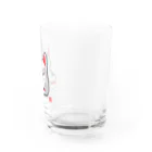 ももよりの豊川稲荷の狐面 Water Glass :right