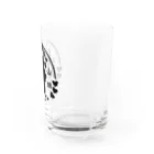 山賊ぶどうの山賊ぶどうロゴ黒 Water Glass :right