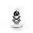 dbstr shopの"revel yell" water glass グラス右面