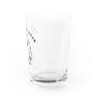 イラスト MONYAAT のCT104 YETI is yeah*A*とうちゃん Water Glass :right